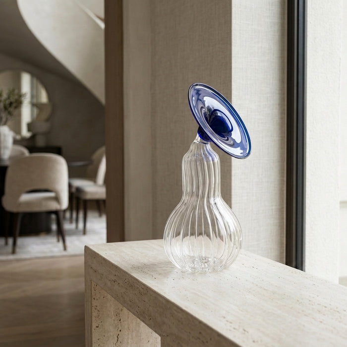 Cobalt Conical Vase