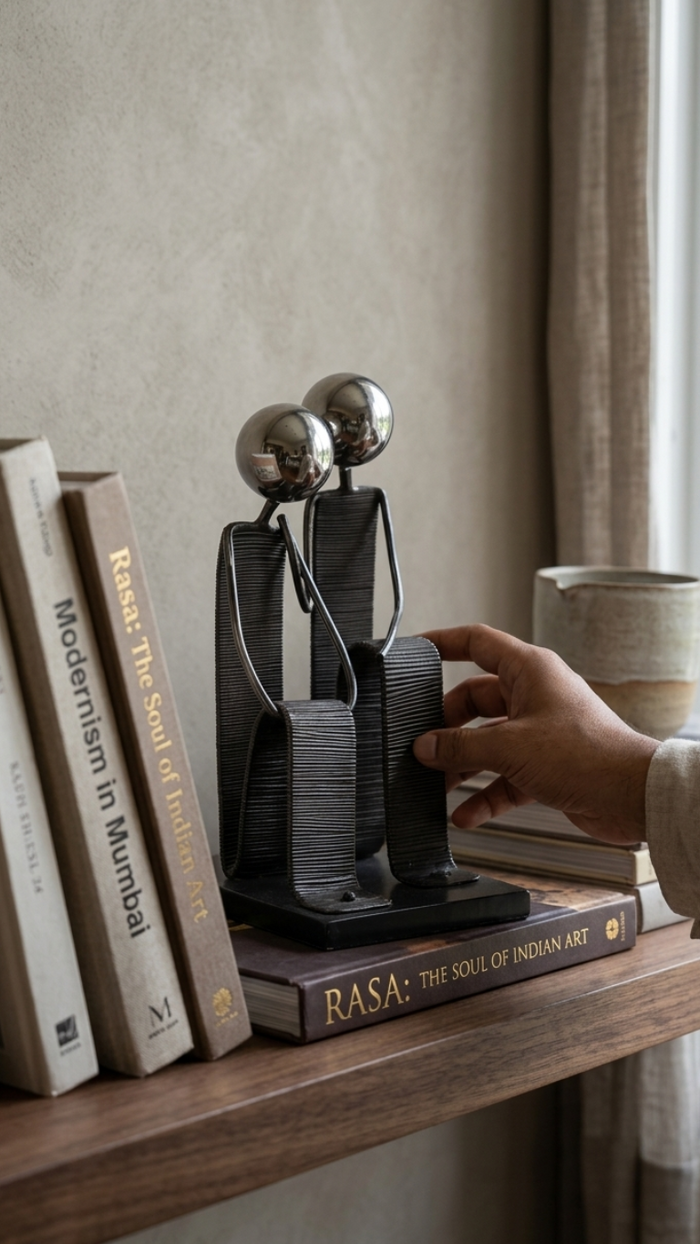 Zinc Amour Figurine