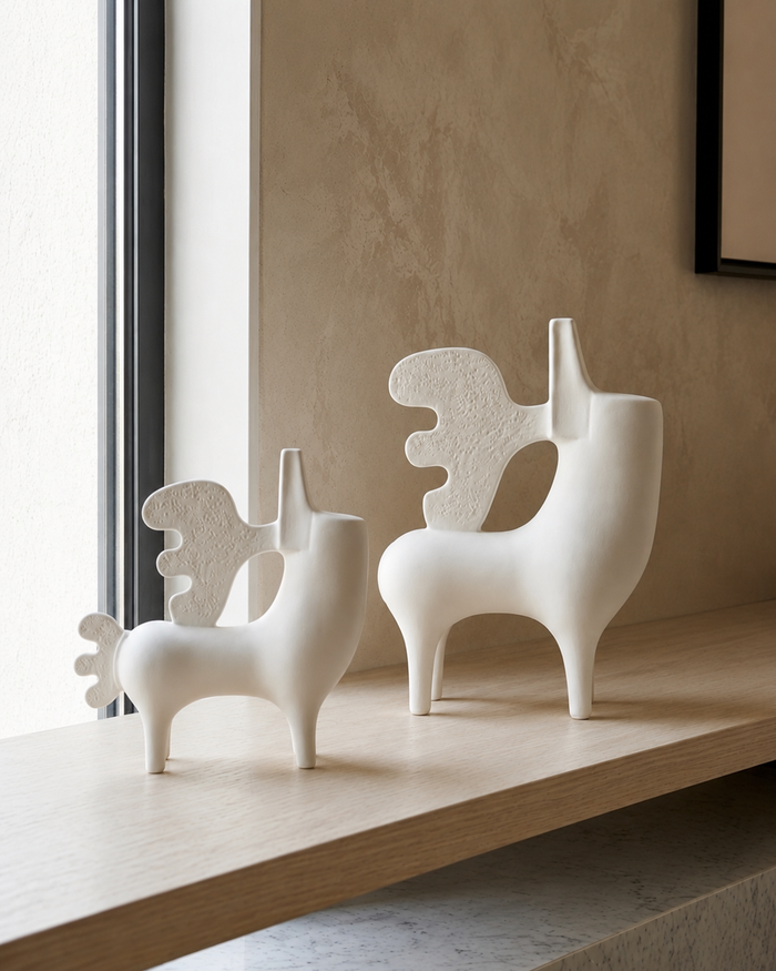 Ethereal Deer Figurine