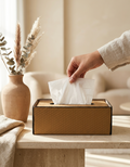 Walnut Tissue Box