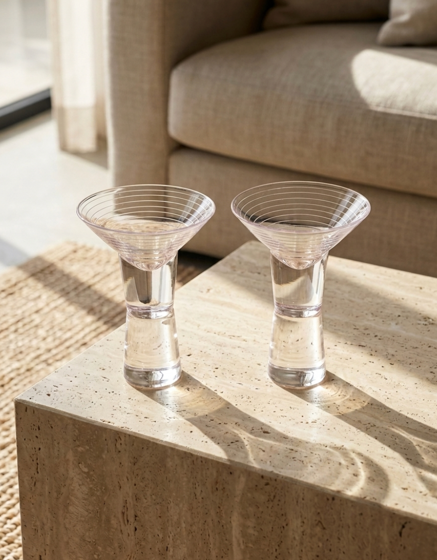 Elara Martini Cups - Set of 2