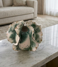 Handmade Green Petal Vase
