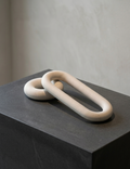 White Ring Clasp