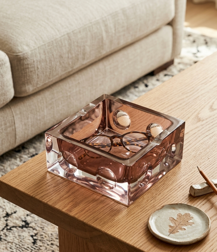 Velour Plum Tray