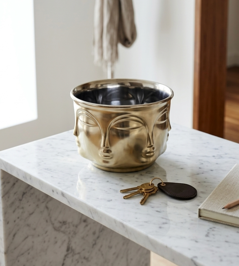 Gold Buddha Decor Bowl