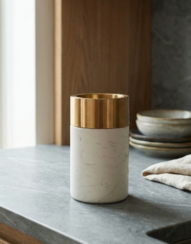 Jasper Marble Vase S