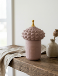 Mauve Castle Jar