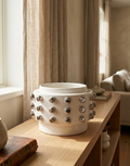 Silver Stud Vase
