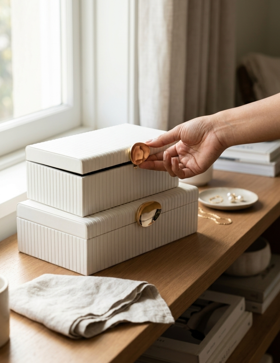 Ivory Storage Box
